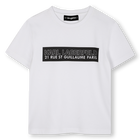 T-shirt de manga curta, BRANCO, hi-res