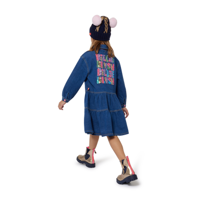 Vestido de ganga com colarinho BILLIEBLUSH GIRL