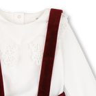 Conjunto vestido e camiseta CHLOE 
                    MENINA