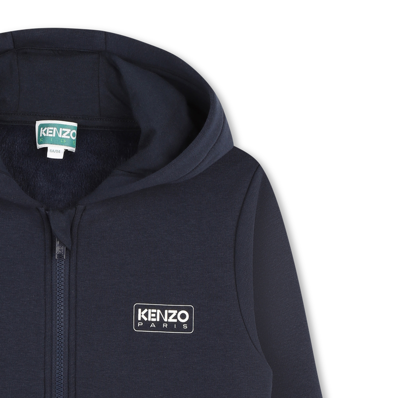 Cardigã com capuz KENZO KIDS 
                    UNISEX