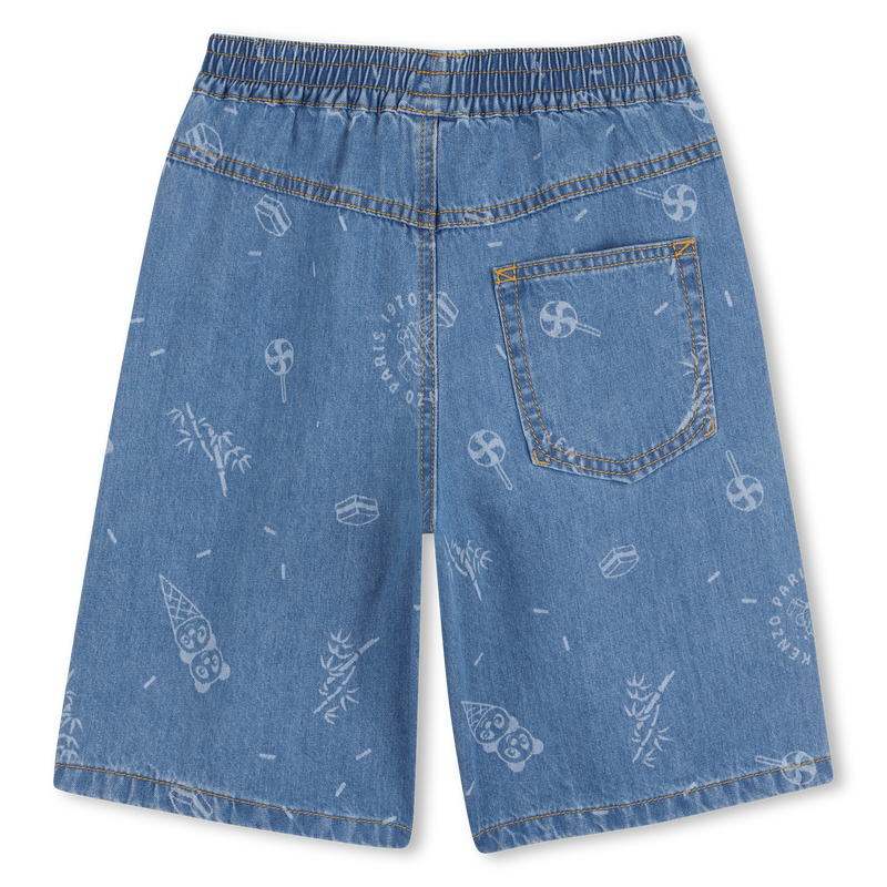 BERMUDA JEANS SHORTS KENZO KIDS 
                        BOY