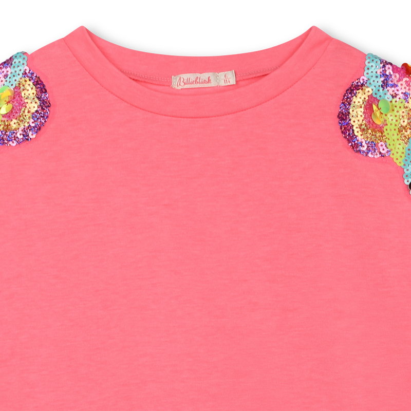 T-shirt larga de base elástica BILLIEBLUSH 
                    GIRL