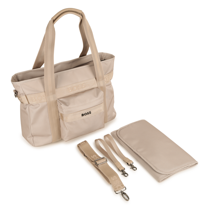 Saco muda-fraldas com fecho BOSS 
                        UNISEX