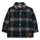 Camisa xadrez de algod&atilde;o TIMBERLAND 
                    BOY