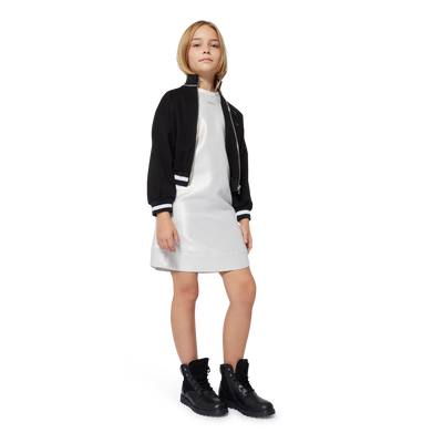 Cardig&atilde; bordado listrado BOSS GIRL