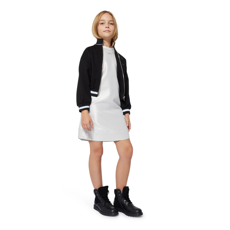 Cardig&atilde; bordado listrado BOSS 
                        GIRL