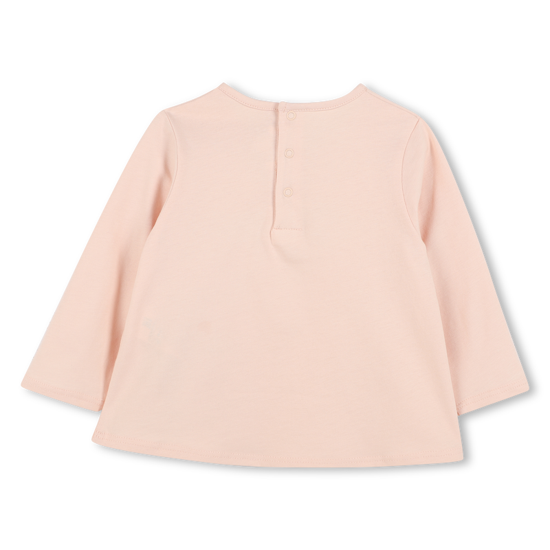 T-shirt com logótipo bordado CHLOE 
                    GIRL
