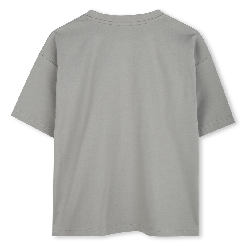 T-shirt manga curta em algod&atilde;o HUGO 
                        BOY