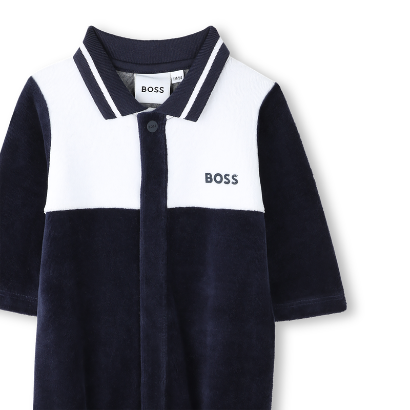 Macac&atilde;o de veludo BOSS 
                        BOY