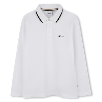 Camisa p&oacute;lo de manga comprida BOSS BOY