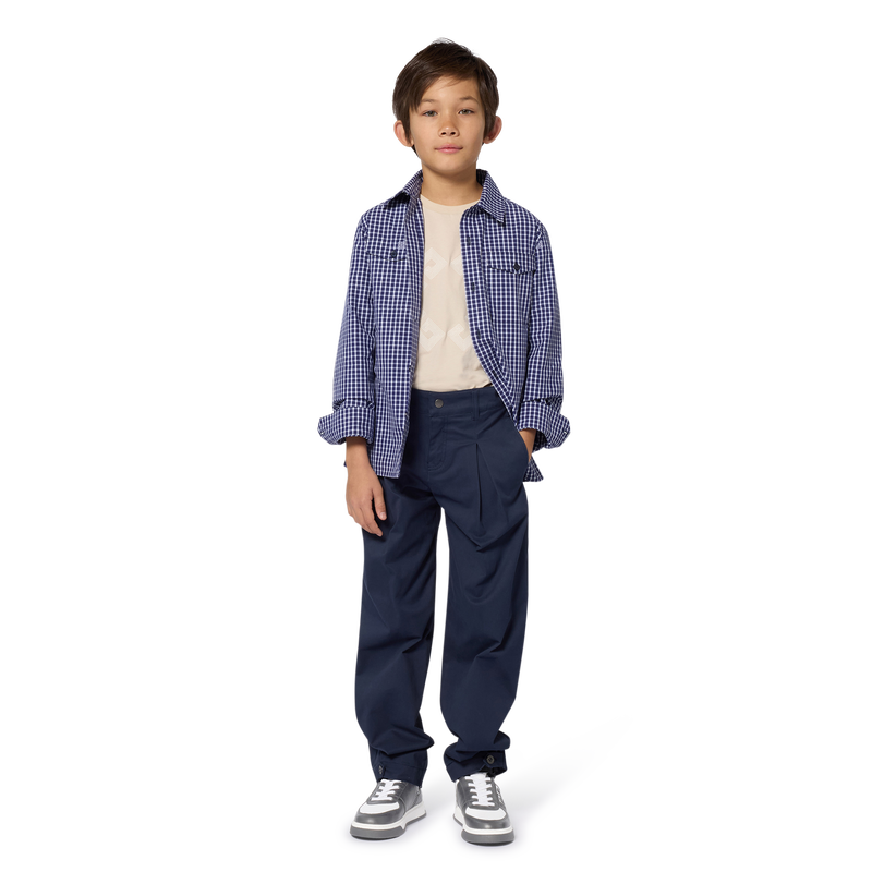 Camisa jacquard de algod&atilde;o GIVENCHY 
                        BOY