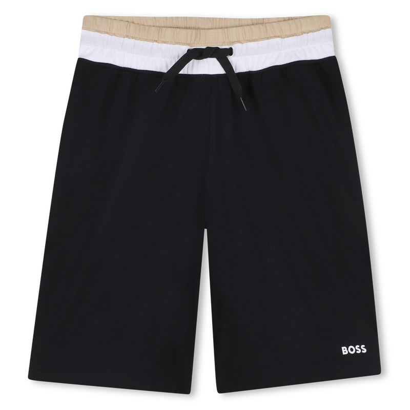 T-SHIRT + CONJUNTO BERMUDA BOSS 
                        BOY