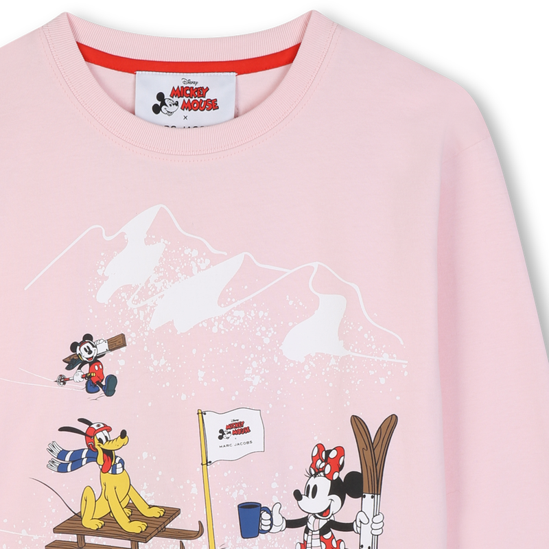Camiseta de manga longa MARC JACOBS 
                        MENINA