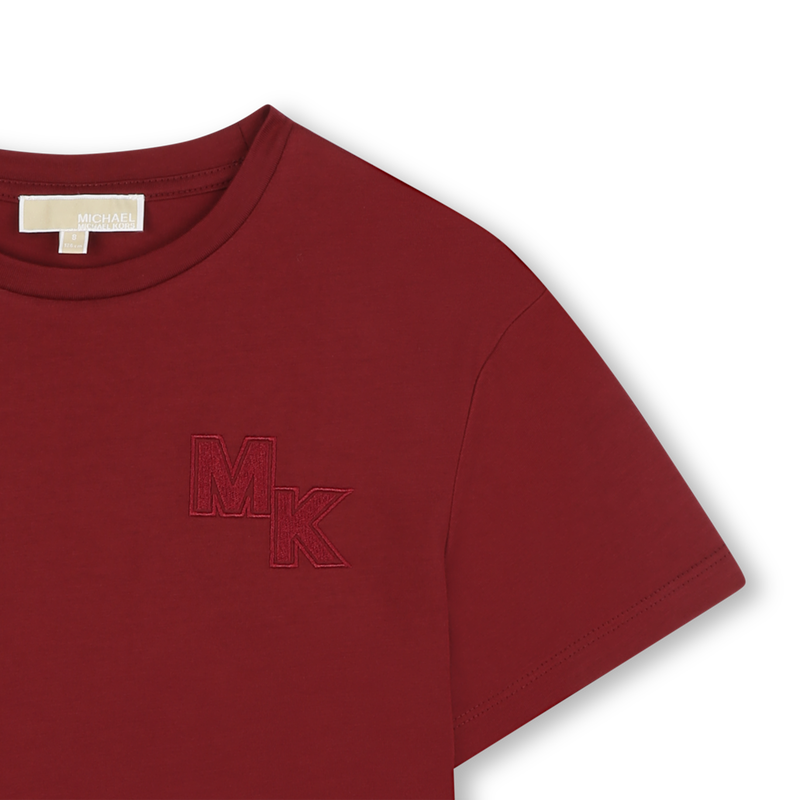 T-shirt de manga curta em jersey MICHAEL KORS 
                    GIRL