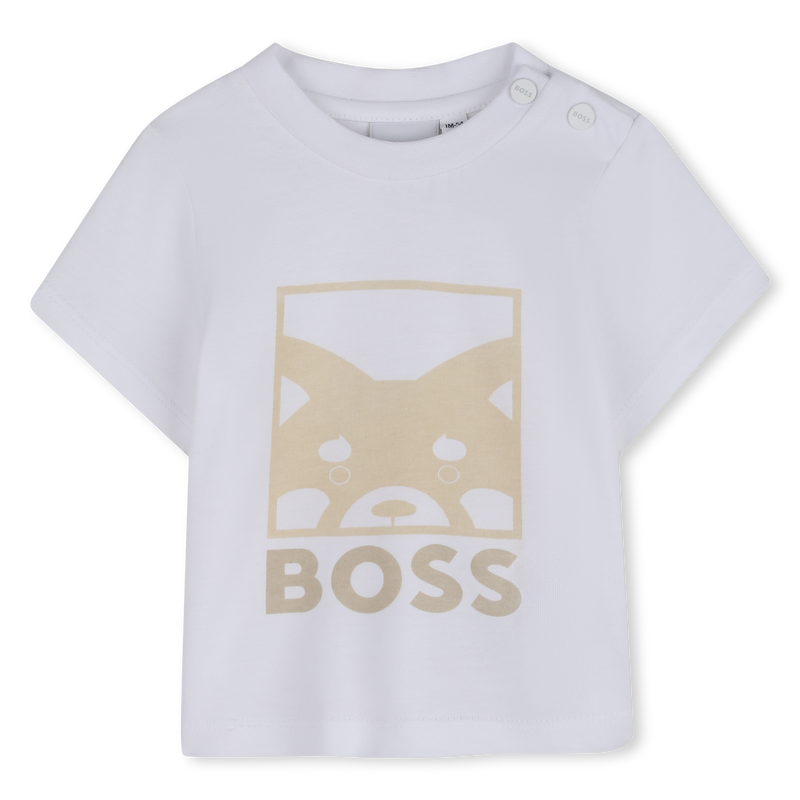 T-SHIRT DE MANGA CURTA BOSS 
                        BOY