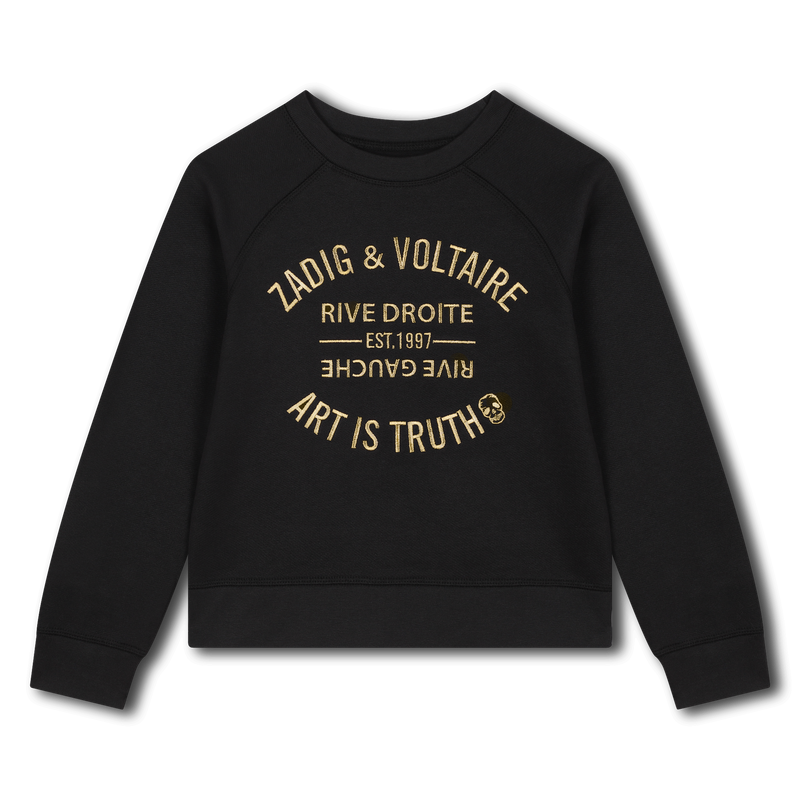 Sweatshirt de molet&atilde;o ZADIG & VOLTAIRE 
                        GIRL