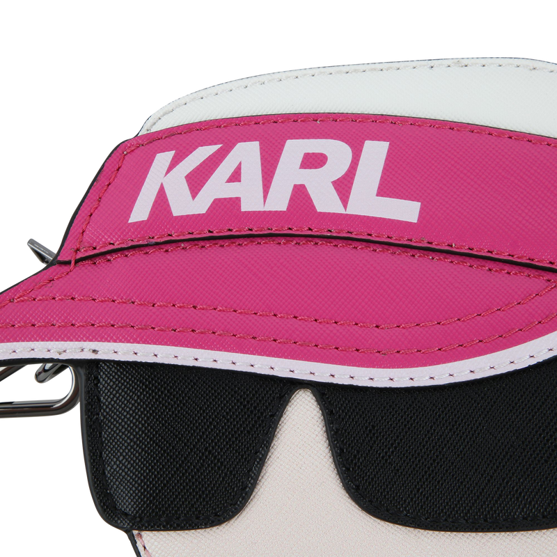 Bolsa de m&atilde;o com fecho ajust&aacute;vel KARL LAGERFELD KIDS 
                        GIRL