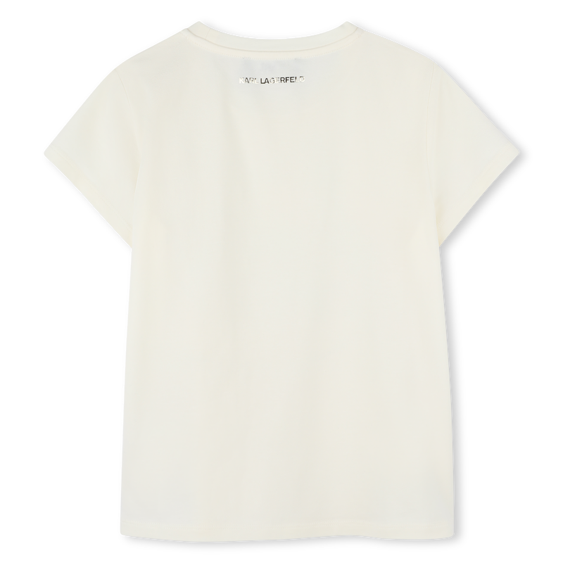 Short-sleeved T-shirt KARL LAGERFELD KIDS 
                    GIRL