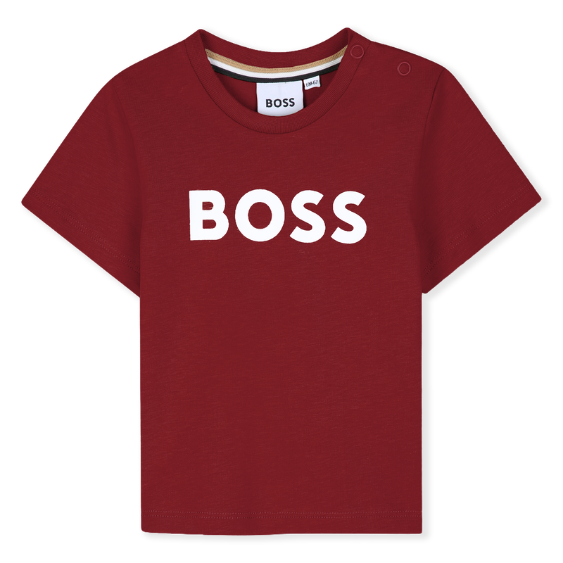 T-SHIRT DE MANGA CURTA BOSS 
                        BOY