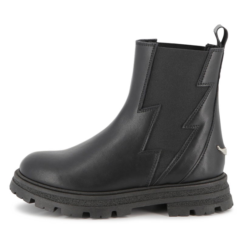 Botas Chelsea de couro bovino ZADIG & VOLTAIRE 
                        GIRL