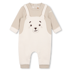 Conjunto de macac&atilde;o e touca TIMBERLAND 
                    MENINO