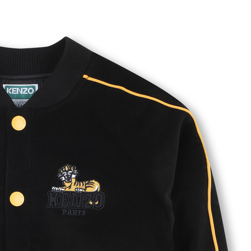 Jaqueta bomber de veludo KENZO KIDS 
                    UNISEX