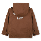 Parka com capuz repelente de &aacute;gua ZADIG & VOLTAIRE 
                    BOY