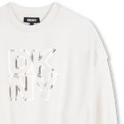 Moletom manga extravagante DKNY 
                    GIRL