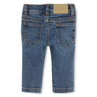 Jeans com rebites na parte de tr&aacute;s BOSS 
                    BOY