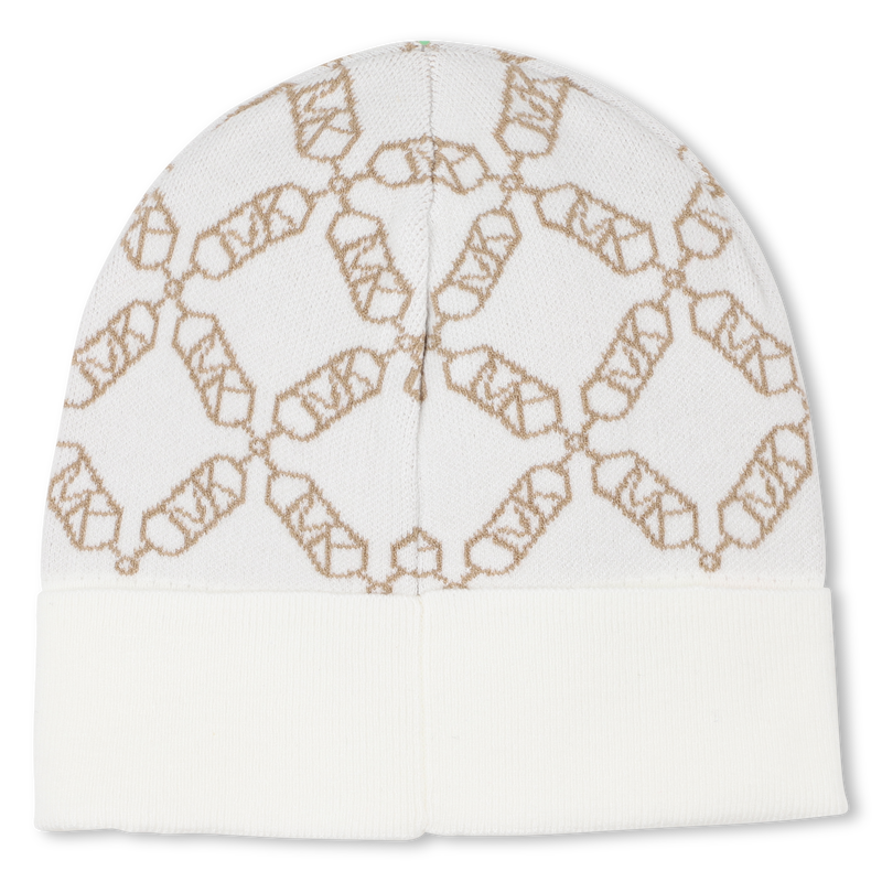 Gorro de malha com jacquard MICHAEL KORS 
                    GIRL