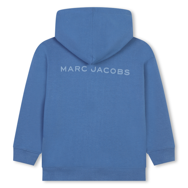 Casaco em molet&atilde;o com capuz MARC JACOBS 
                        UNISEX