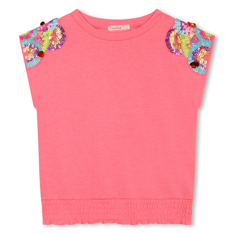 T-shirt larga de base elástica BILLIEBLUSH 
                    GIRL