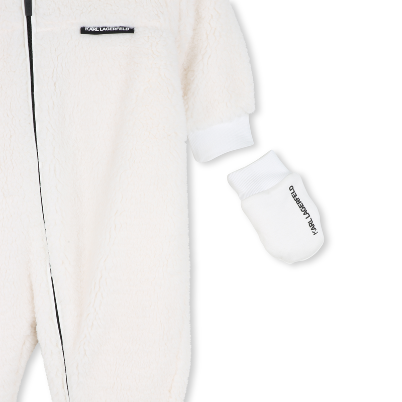 Fato de piloto com capuz KARL LAGERFELD KIDS 
                    BOY