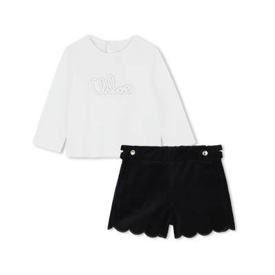 Conjunto de calções e t-shirts CHLOE GIRL