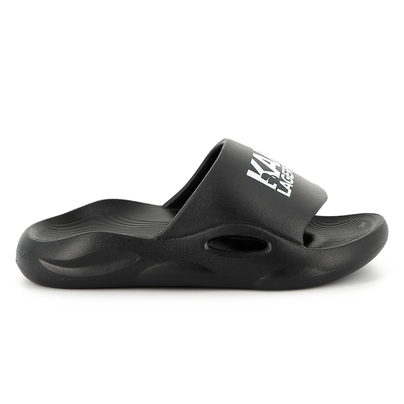 Sliders with logo KARL LAGERFELD KIDS 
                    BOY