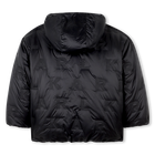 Jaqueta de poli&eacute;ster com capuz KARL LAGERFELD KIDS 
                    BOY