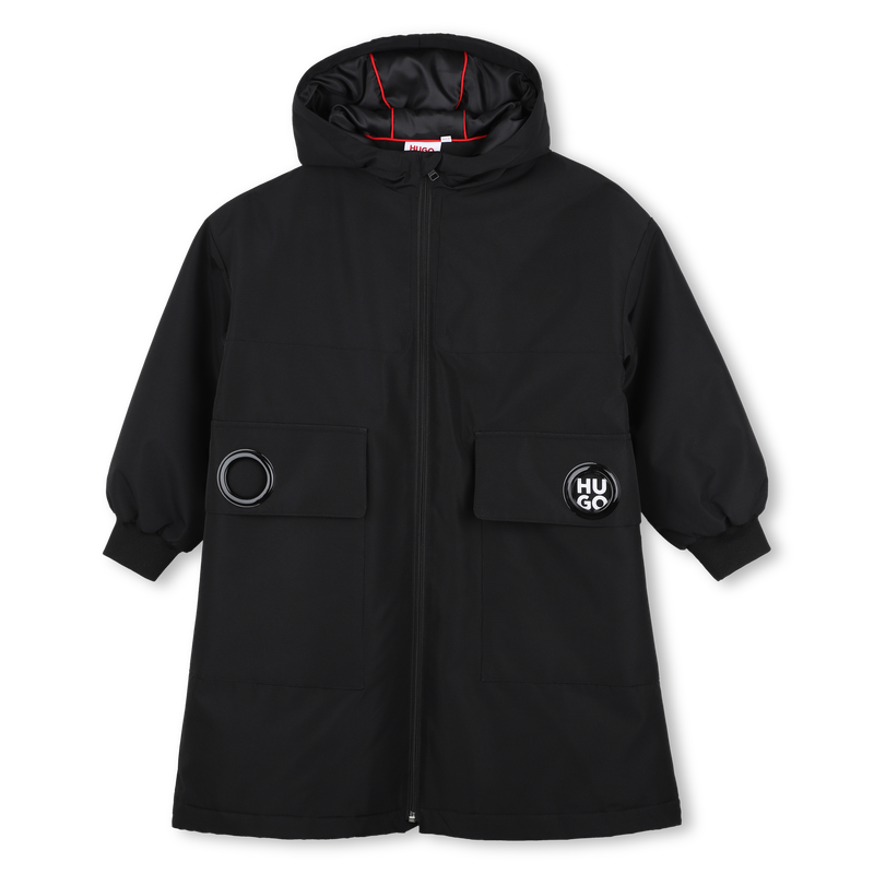 Parka com capuz HUGO 
                        GIRL
