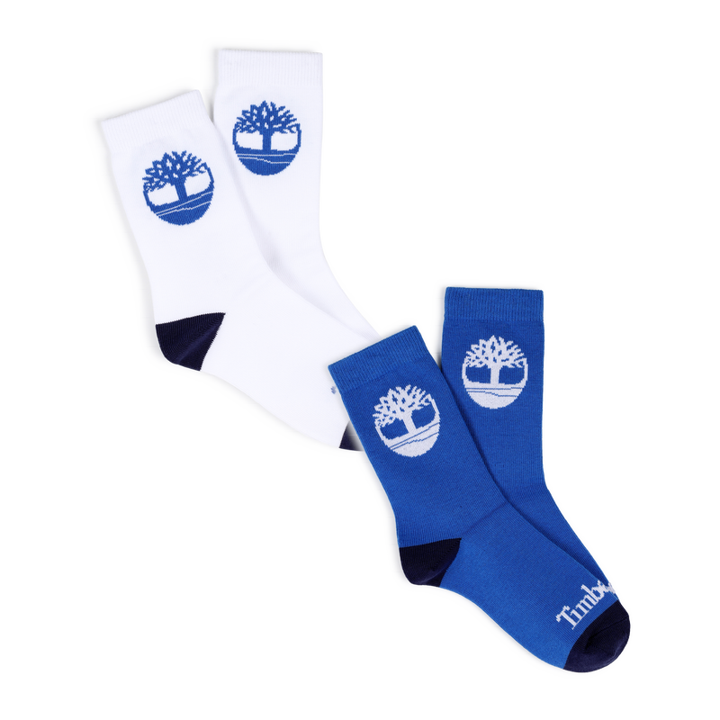CONJUNTO DE 2 PARES DE MEIAS TIMBERLAND 
                        BOY