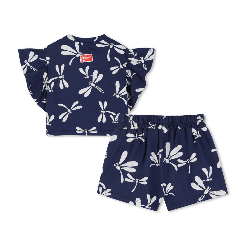 CONJUNTO DE T-SHIRTS E CAL&Ccedil;&Otilde;ES KENZO KIDS 
                        GIRL