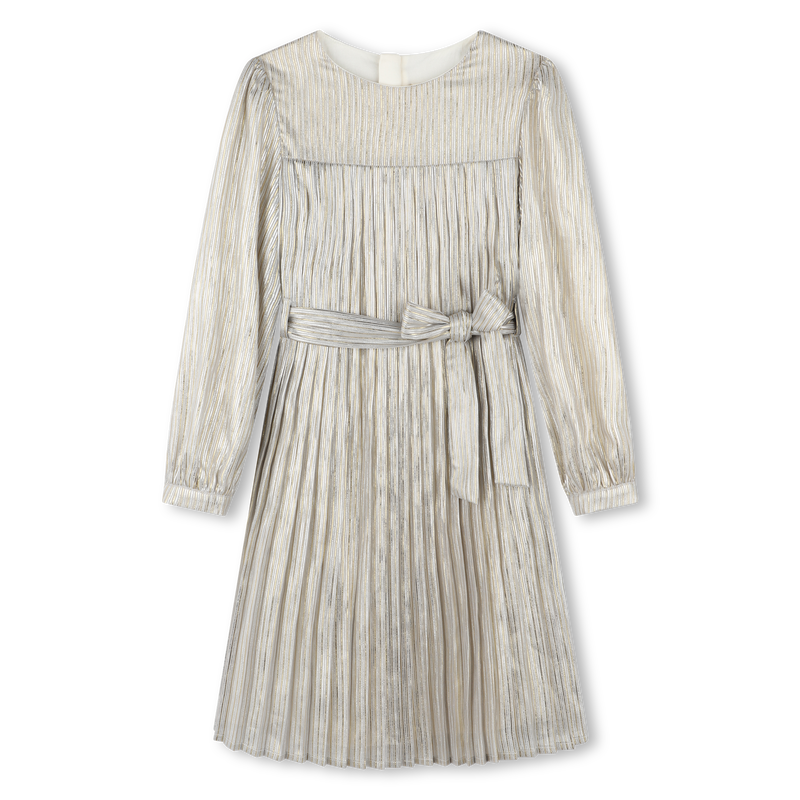 Vestido plissado às riscas BILLIEBLUSH 
                    GIRL