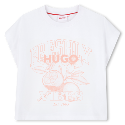 T-SHIRT DE MANGA CURTA HUGO GIRL