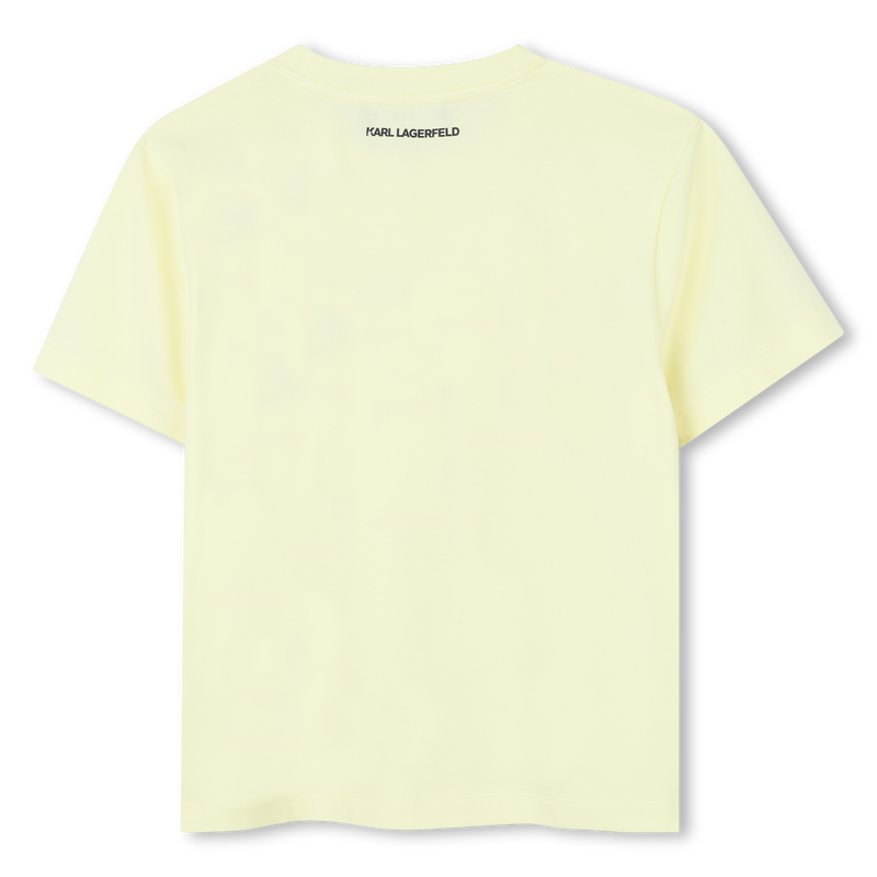 T-SHIRT DE MANGA CURTA KARL LAGERFELD KIDS 
                        GIRL