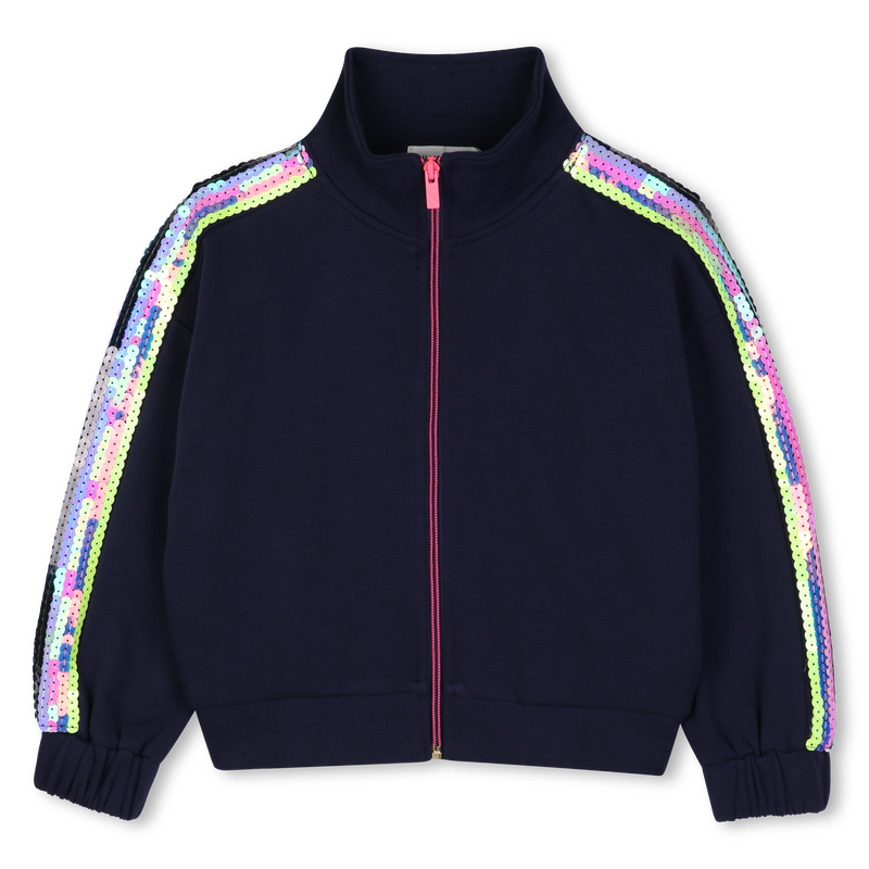 Cardigan em moletom BILLIEBLUSH 
                        GIRL