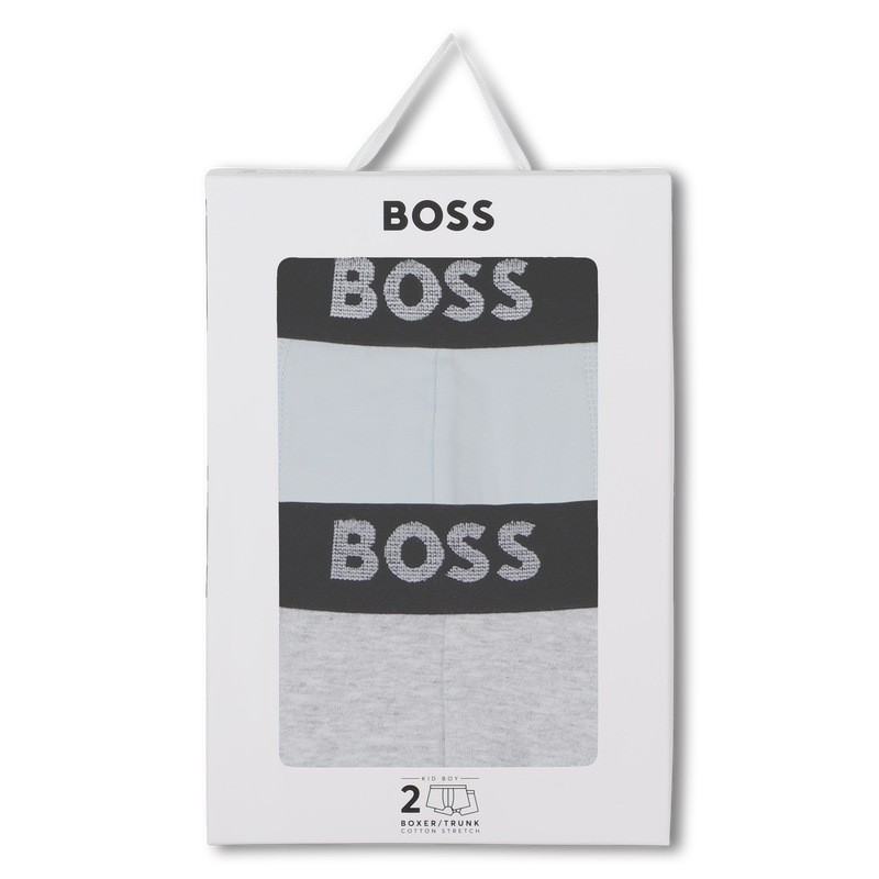 Pack de 2 cuecas boxer jersey BOSS 
                        BOY
