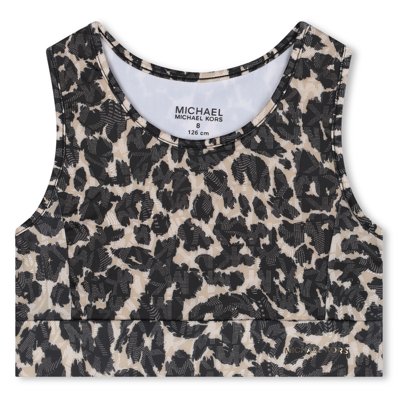Bralette estampado MICHAEL KORS 
                        GIRL