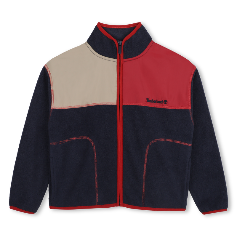 Cardigan em fleece TIMBERLAND 
                        BOY