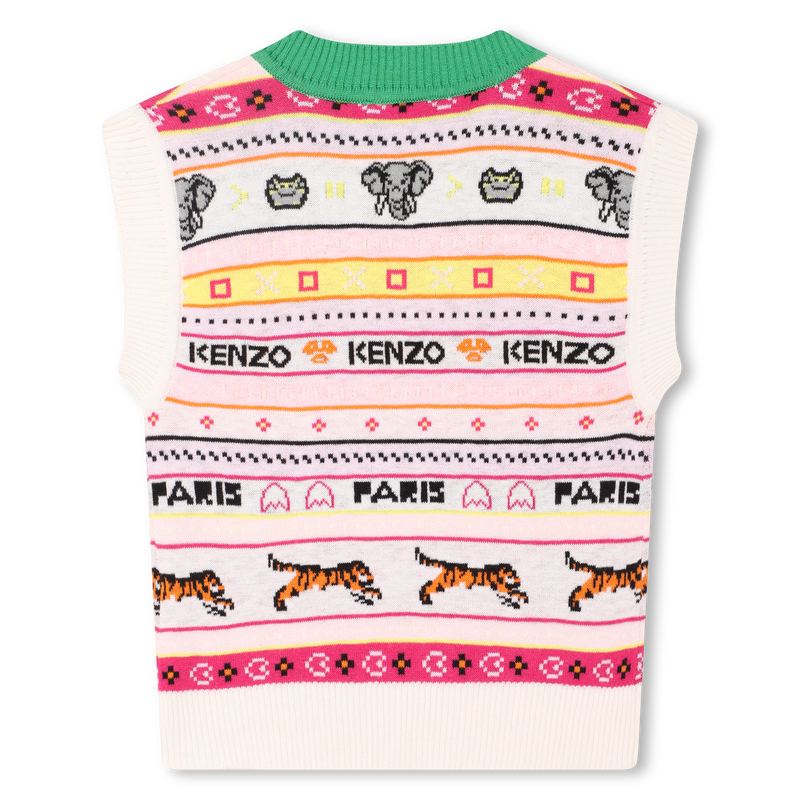 SUÉTER SEM MANGAS KENZO KIDS 
                    GIRL