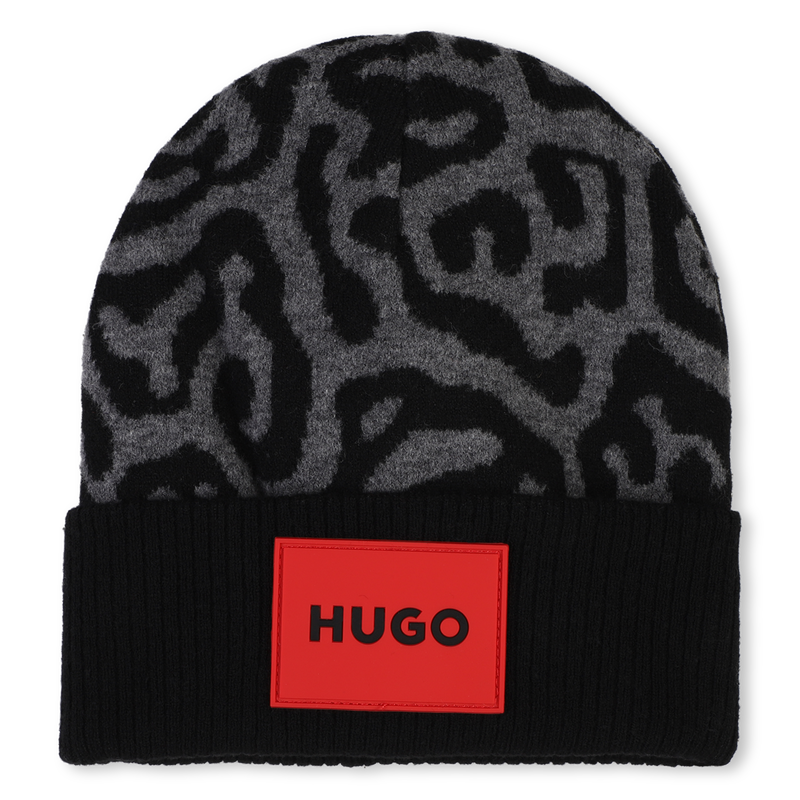 Gorro de malha jacquard HUGO 
                        GIRL