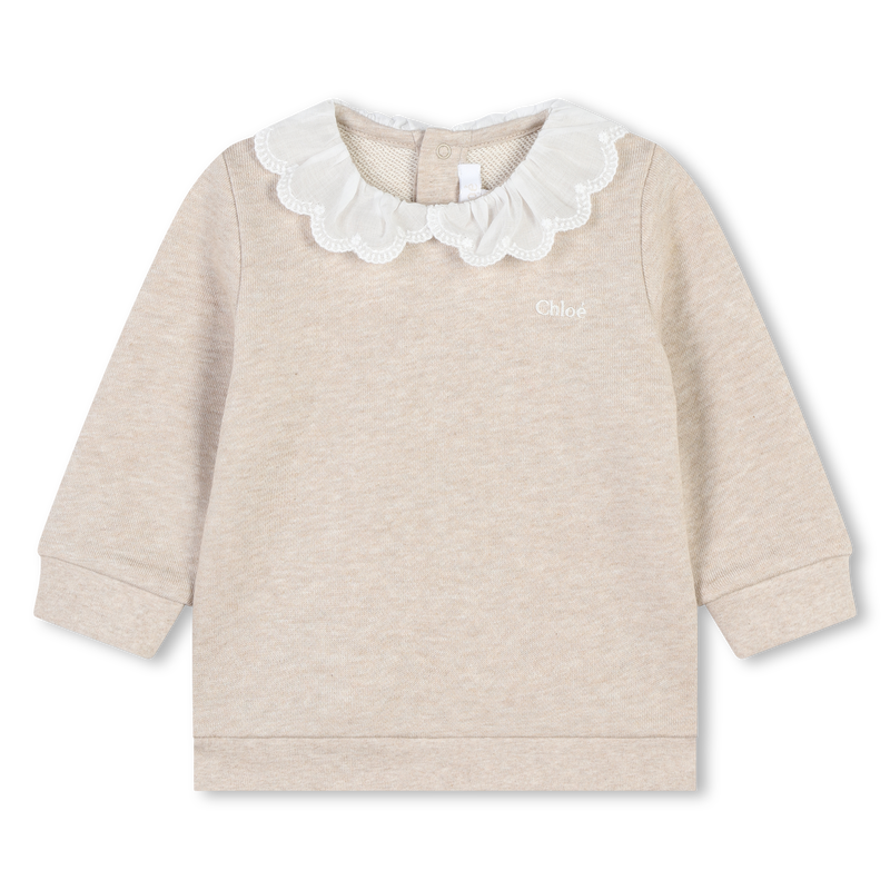 Sweatshirt de logótipo bordado CHLOE 
                    GIRL