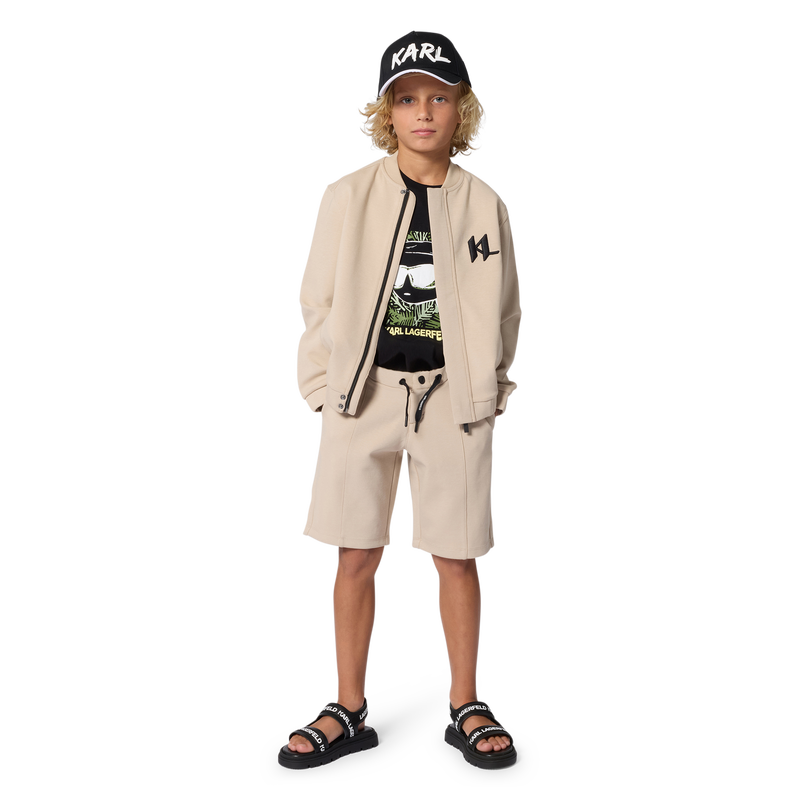 CAPUZ ZIP-UP KARL LAGERFELD KIDS 
                        BOY